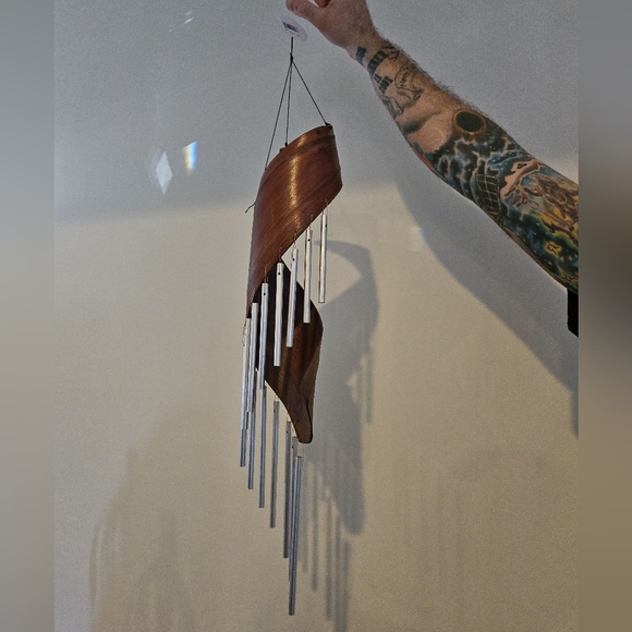 Wood and Metal Wind Chime - Picture 1 of 2